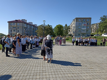 Митинг посвящённый 79 годовщине окончания Второй Мировой войны